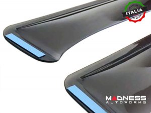 FIAT 500L Side Window Air Deflectors - 4pcs (2014-2020) FIAT 500L Side Window Air Deflectors - 4pcs (2014-2020)